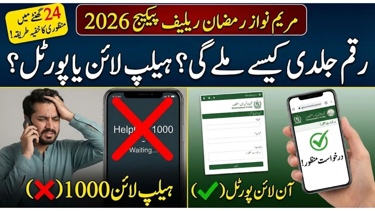 Maryam Ko Batain Helpline vs Portal — Which is Faster for Ramzan Relief 2026
